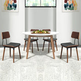 Angelissa Low Back in Black, Set of 2 / Set of 4