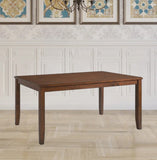 INO Design 5-Piece Dining Set of 4 - Sleek Mid-Century Modern Table & Chair Ensemble for Home or Apartment, Includes 4 Chairs with Cushioned Seats & Backrests, Crafted with Wooden Frame - Beige