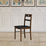 INO Design 5-Piece Dining Set of 4 - Sleek Mid-Century Modern Table & Chair Ensemble for Home or Apartment, Includes 4 Chairs with Cushioned Seats & Backrests, Crafted with Wooden Frame - Beige