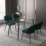 Everest 5 - Piece Dining Set, Blue/Green/Grey