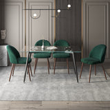 Everest 5 - Piece Dining Set, Blue/Green/Grey