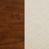 INO Design 5-Piece Dining Set of 4 - Sleek Mid-Century Modern Table & Chair Ensemble for Home or Apartment, Includes 4 Chairs with Cushioned Seats & Backrests, Crafted with Wooden Frame - Beige