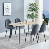 Evant 4 - Person Dining Set, Grey
