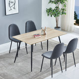 Evant 4 - Person Dining Set, Grey