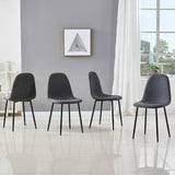 Upholstered Dining Chair 1 PCS | Grey