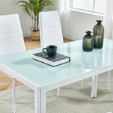 Renick 6 - Person Dining Set, White