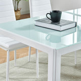 Renick 4 - Person Dining Set, White