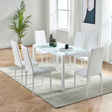 Renick 6 - Person Dining Set, White
