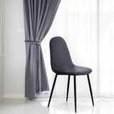 Traverso Side Chair (Set of 4), Gray - Openbox