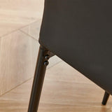 Akinyemi Side Chair, Black (Single Chair)