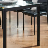 Renick 6 - Person Dining Set, Marble