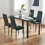 Reiner 51.18'' Dining Table, Black