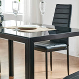 Reiner 45.2' Dining Table, Black