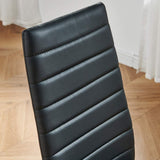 Akinyemi Side Chair, Black (Single Chair)