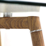 Margery 4 - Person Dining Set, Black/Gray