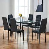 Renick 6 - Person Dining Set, Marble