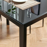 Reiner 51.18'' Dining Table, Black