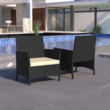 Bethanya Wicker/Rattan 4 - Person Seating Group with Cushions