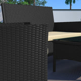 Bethanya Wicker/Rattan 4 - Person Seating Group with Cushions