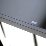 OPEN BOX - Black Tempered Glass Top Dining Table