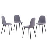 Evant 4 - Person Dining Set, Grey