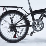 UnYOUsual Portable Lightweight Steelframe Folding Bike - Black (Limit Color)