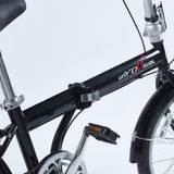 UnYOUsual Portable Lightweight Steelframe Folding Bike - Black (Limit Color)