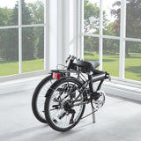 UnYOUsual Portable Lightweight Steelframe Folding Bike - Black (Limit Color)