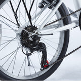 UnYOUsual Portable Lightweight Steelframe Folding Bike - White