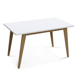 Hariette 51.1'' Whtie Wood Dining Table