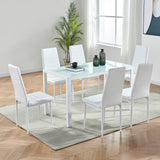 Renick 6 - Person Dining Set, White