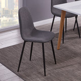 Traverso Side Chair (Set of 4), Gray - Openbox