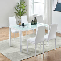 Renick 4 - Person Dining Set, White