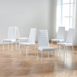 Akinyemi Side Chair, White (Single Chair)