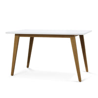 Hariette 51.1'' Whtie Wood Dining Table