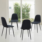 Templeton | Upholstered Dining Chair | Black-Dining-IDS Home USA