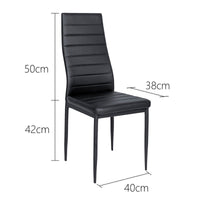 Zuckerman | Upholstered Dining Chair | Black-Dining-IDS Home USA