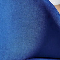 Weller Velvet Side Chair(Set of 4), Dark Blue