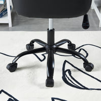 Taranjeet Contemporary Task Chair, Black