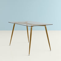 Jylan 51.1'' Glass Dining Table