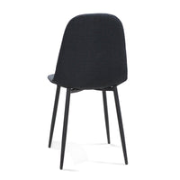 Traverso Side Chair (Set of 4), Black