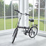 UnYOUsual Portable Lightweight Steelframe Folding Bike - Black (Limit Color)